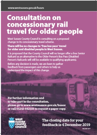 Concessionary Consultation